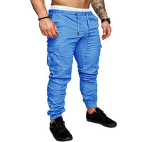 Casual Slim Fit Cargo Joggers Multi-Pocket Streetwear Pants